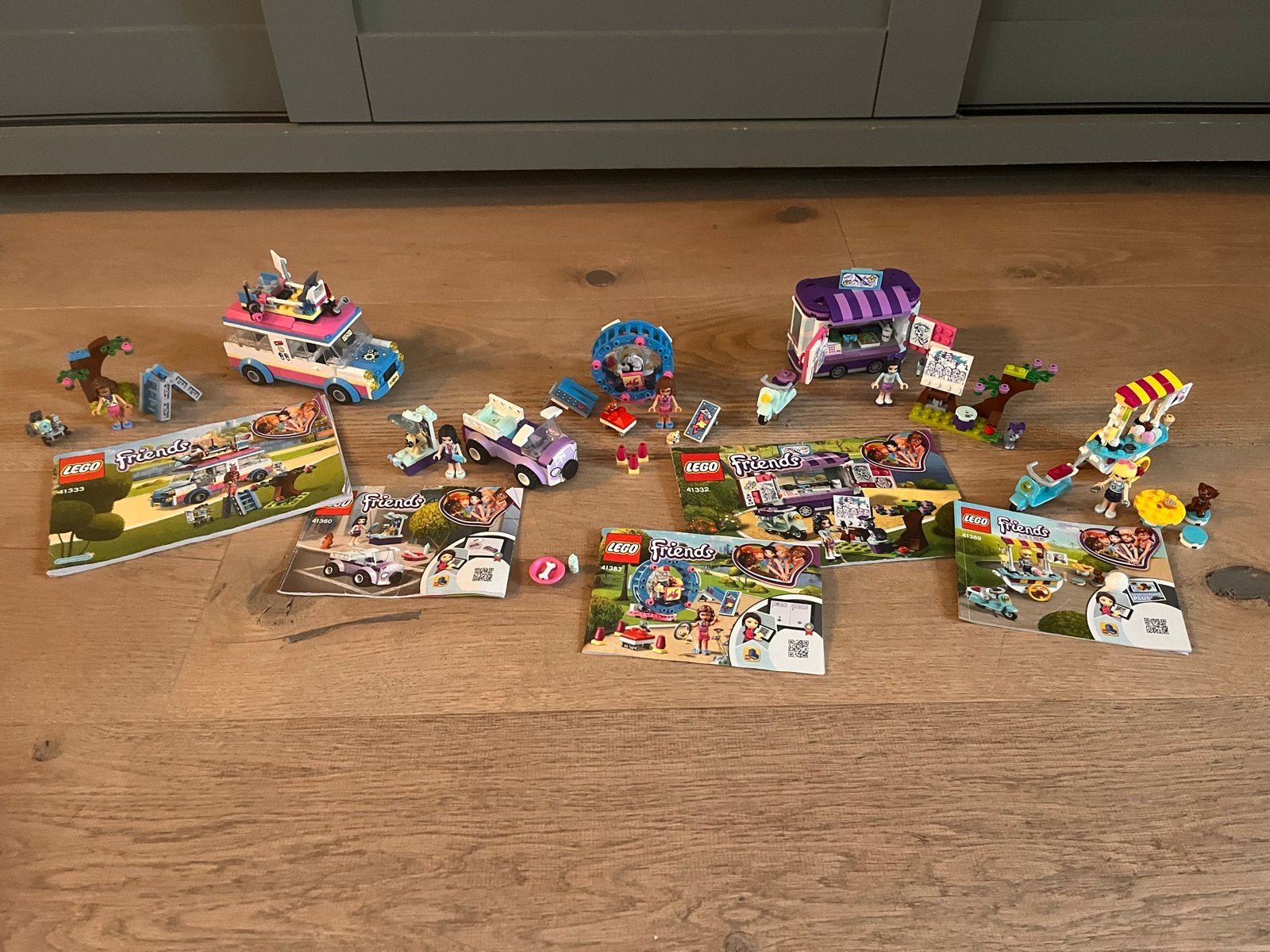Grote collectie LEGO Friends sets met handleidingen, Gebruikt, Lego, Friends, Ophalen of Verzenden