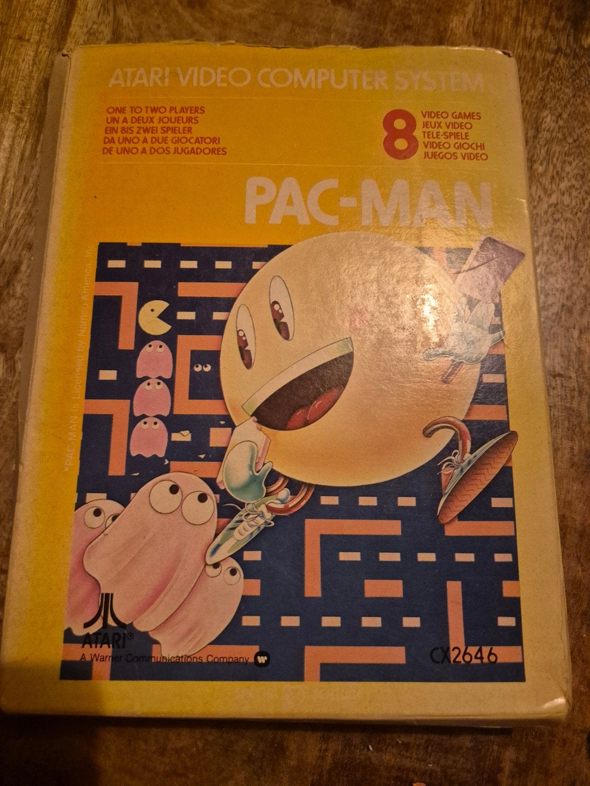 Pac-Man Atari 2600 - Klassieke Arcade Game, Puzzel en Educatief, Gebruikt, 1 speler, Ophalen of Verzenden