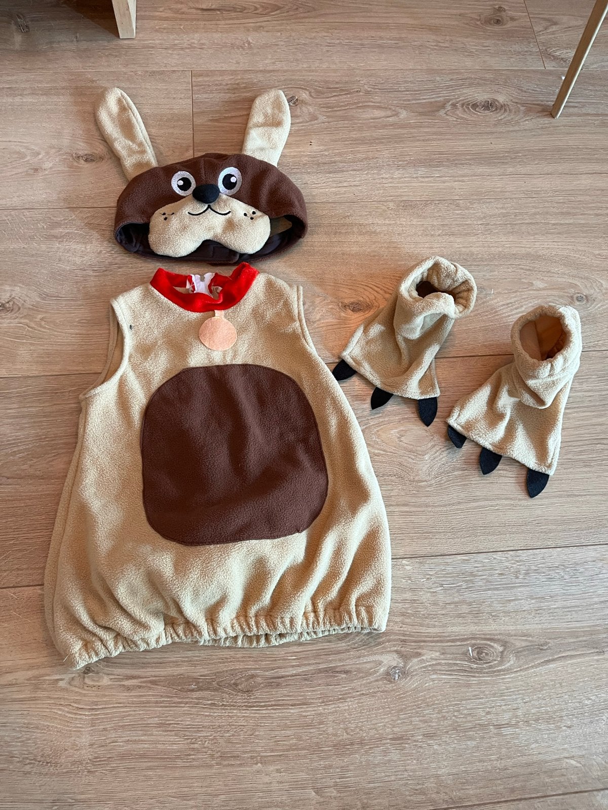 Leuk honden verkleedpakje voor kinderen (ca. 5-7 jaar), Ophalen of Verzenden, Gebruikt, 110 t/m 116, Jongen of Meisje