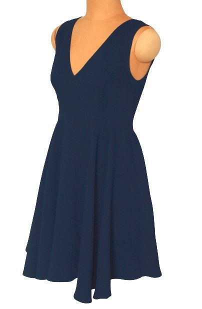 Sandro Paris jurkje, jurk, blauw, Mt. S, Kleding | Dames, Blauw, Sandro, Ophalen of Verzenden, Zo goed als nieuw