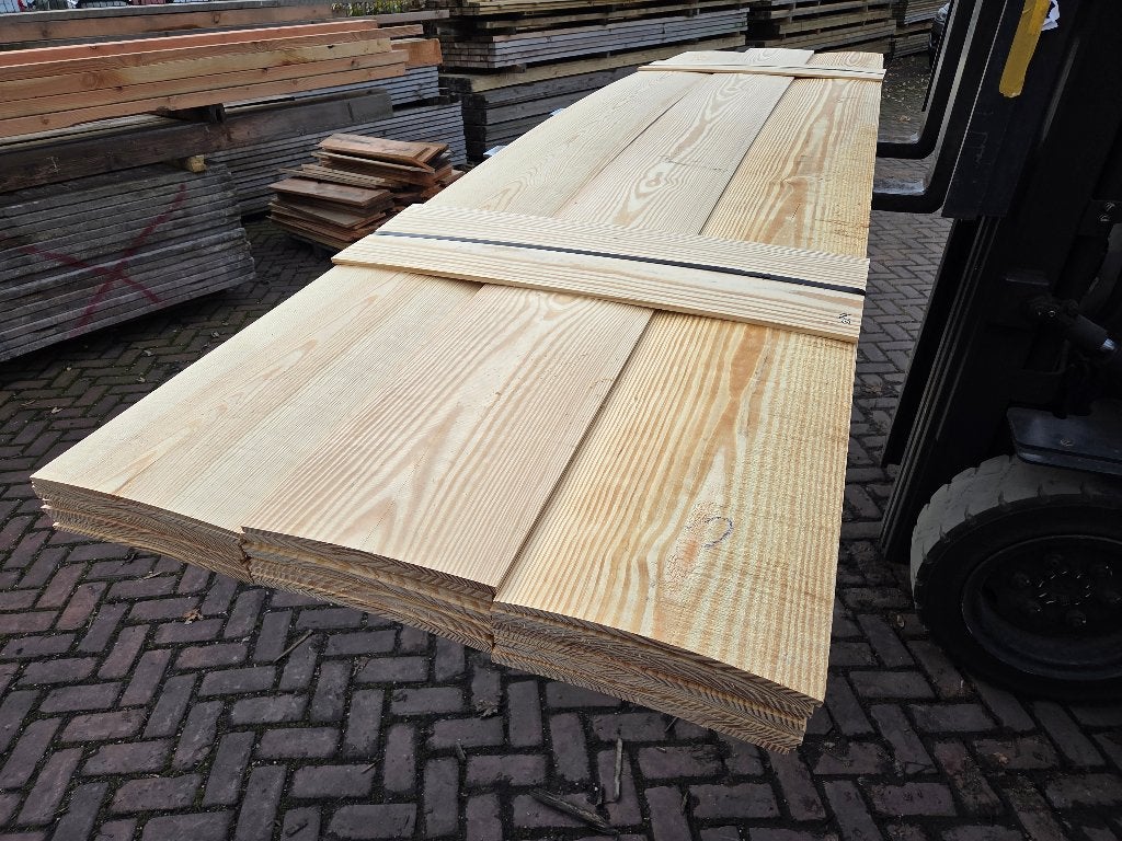 27 m² Lariks Planken Geschaafd aan één zijde - nr: TP284