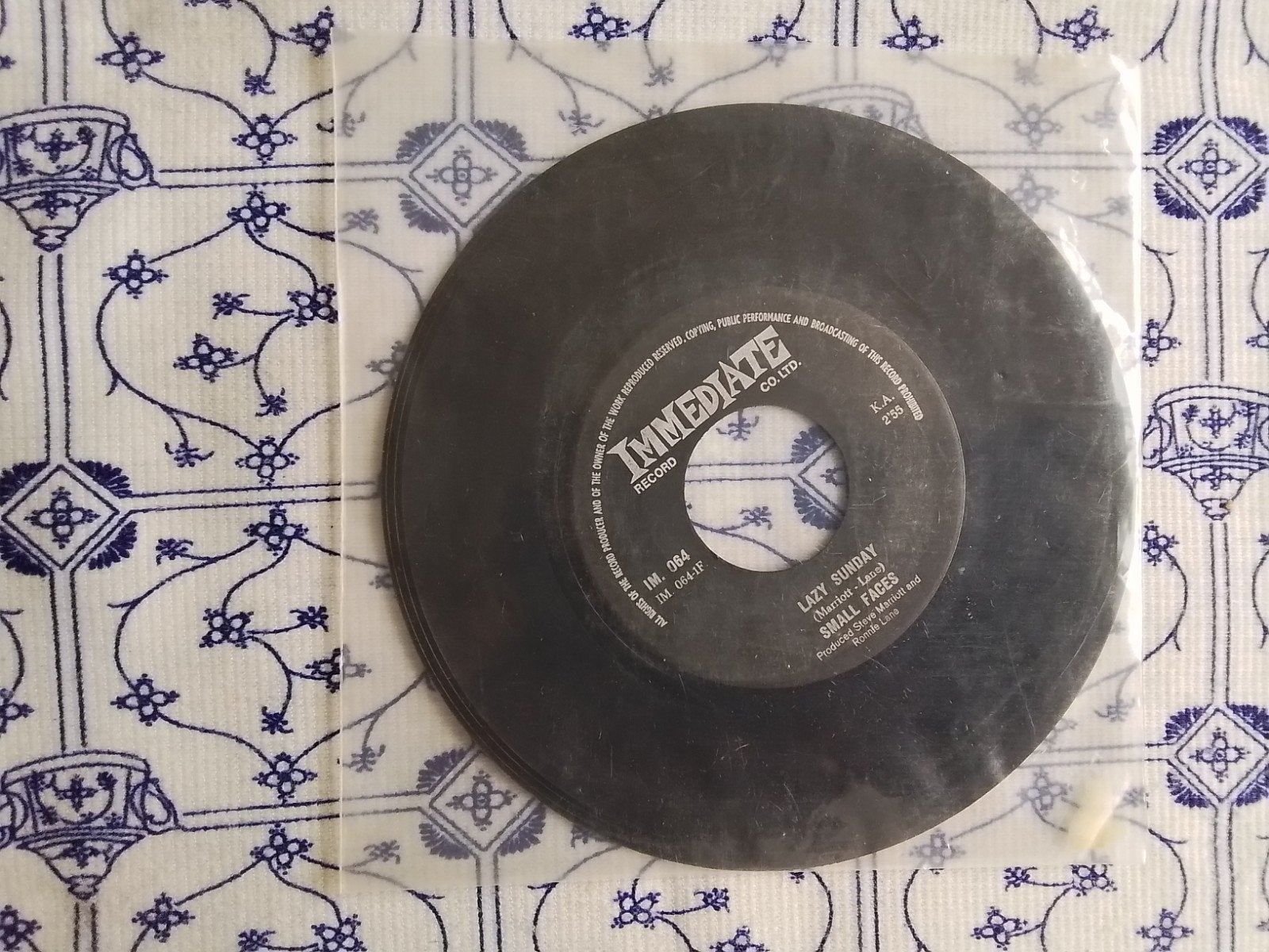 Small faces            Lazy sunday, Ophalen of Verzenden, Zo goed als nieuw, 7 inch, Pop