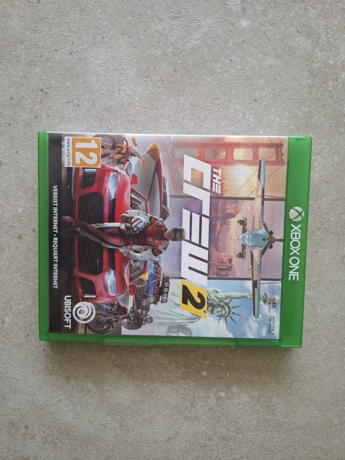 The Crew 2 - Xbox One Racegame, Spelcomputers en Games, Online, Gebruikt, 1 speler, Racen en Vliegen