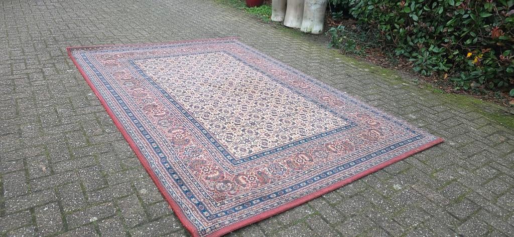 Prachtig groot vintage Perzisch wollen tapijt 300x200!, Perzisch, 200 cm of meer, Ophalen of Verzenden, Zo goed als nieuw