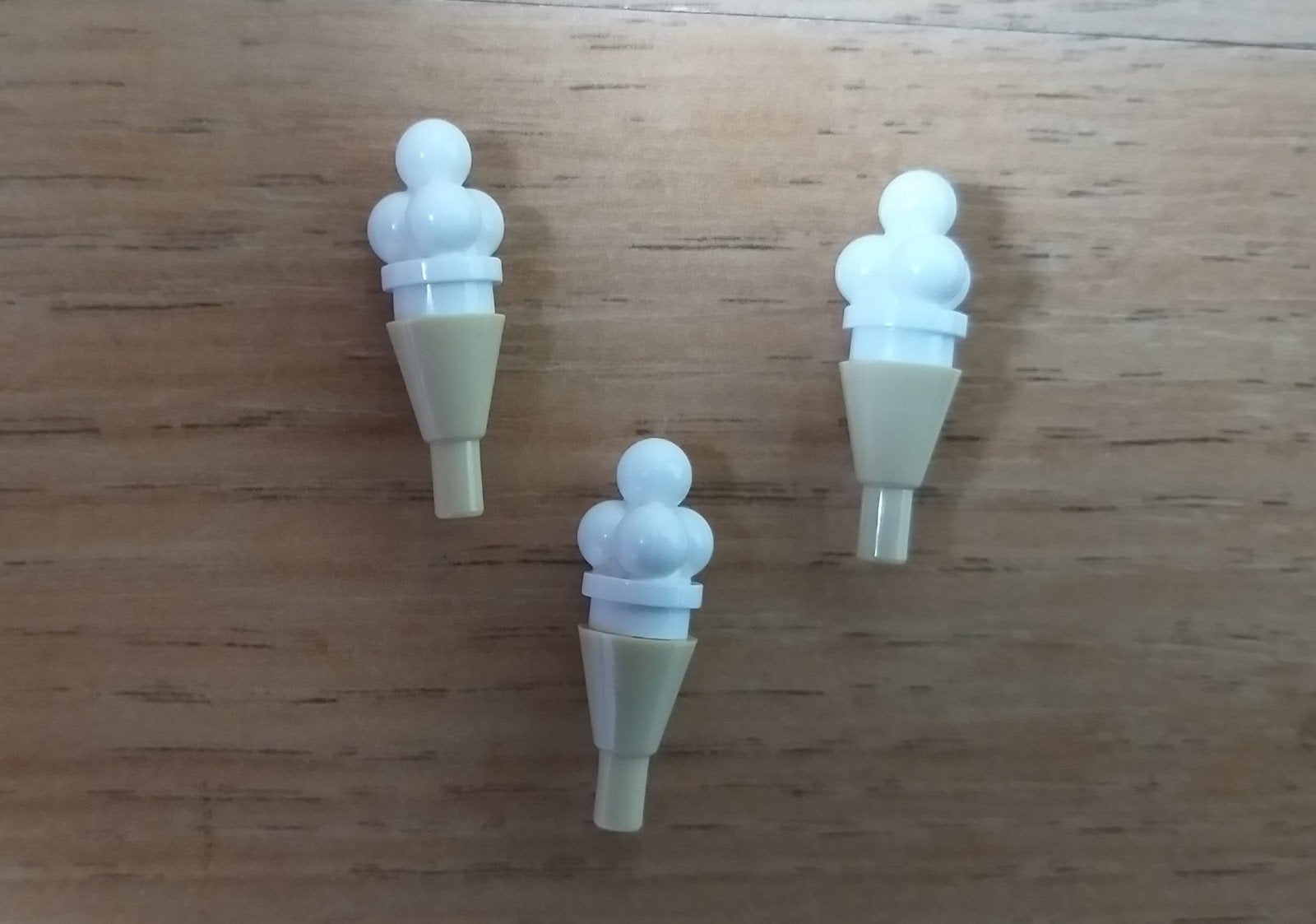 lego ijsje  / hoorntje met witte ijsbollen nieuw🆕️, Ophalen of Verzenden, Nieuw