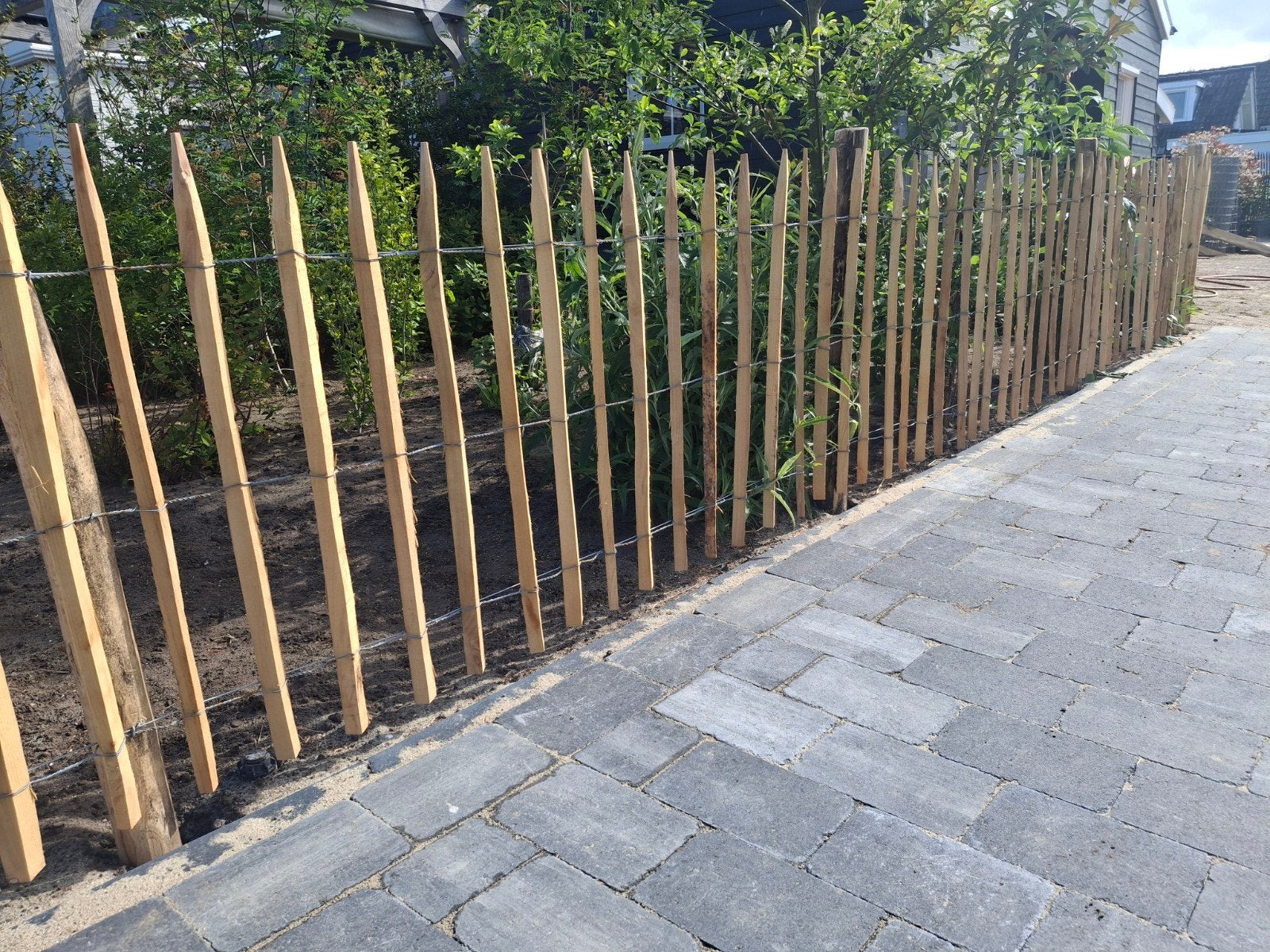 Robinia franshekwerk schapen hek afrastering palen, Ophalen, Nieuw, Hout, Tuinhek