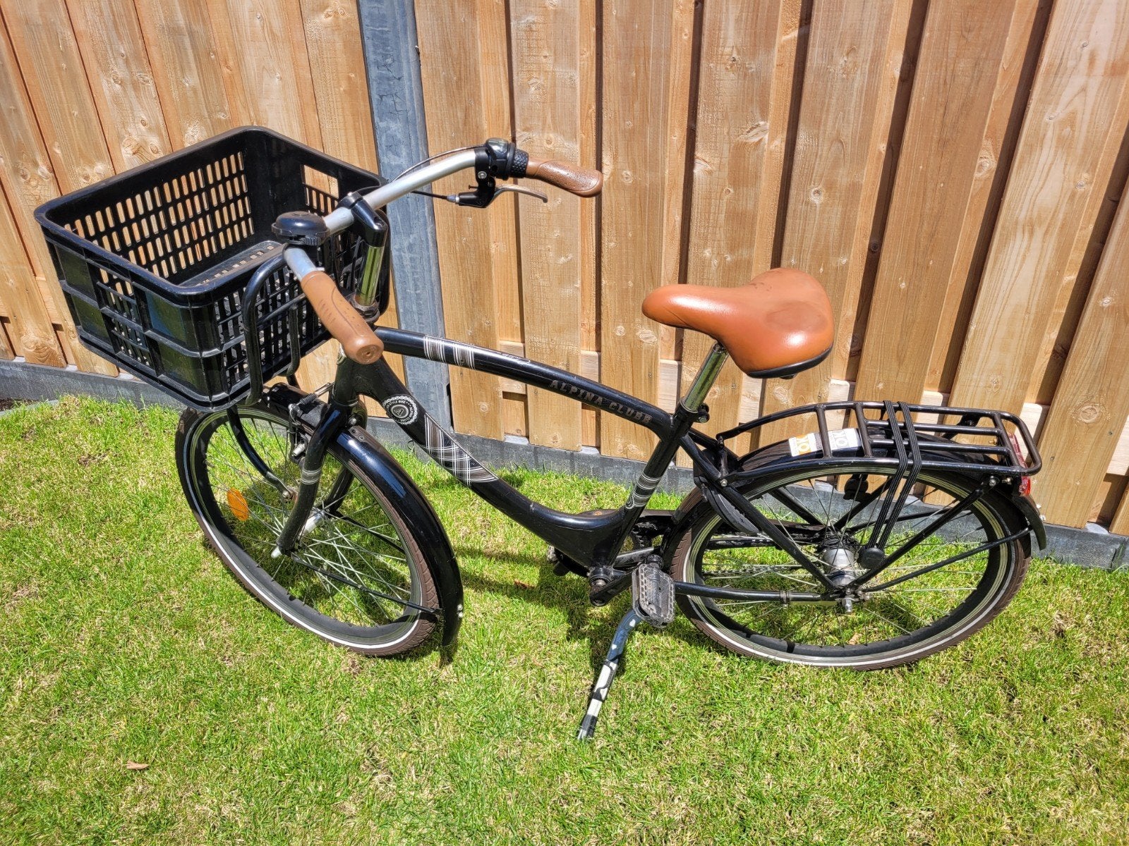 Alpina Clubb 24 inch met krat, Ophalen, Alpina Clubb, Versnellingen, Gebruikt