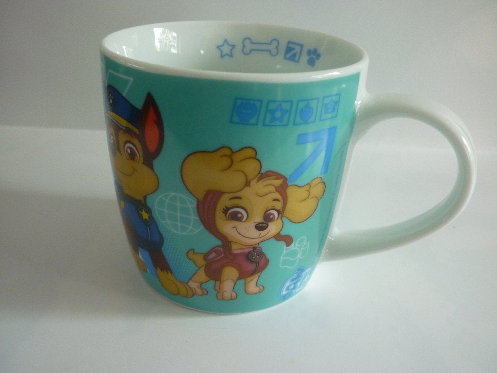 Paw Patrol mok / Skye RUbble Chase beker / kids, Zo goed als nieuw, Overige stijlen, Aardewerk, Mok