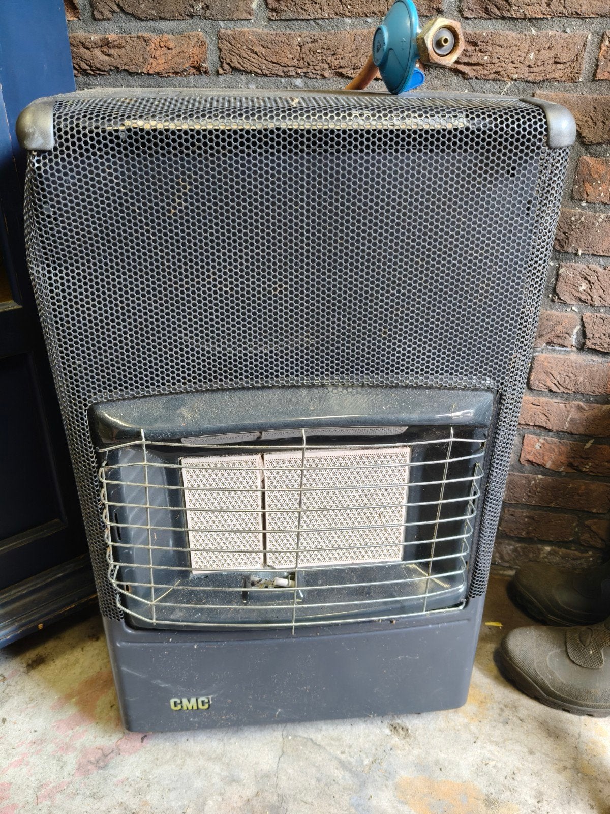 Mobiele gaskachel - Ideaal voor extra warmte, Huis en Inrichting, Kachels, Ophalen, Gebruikt, Gas, Vrijstaand