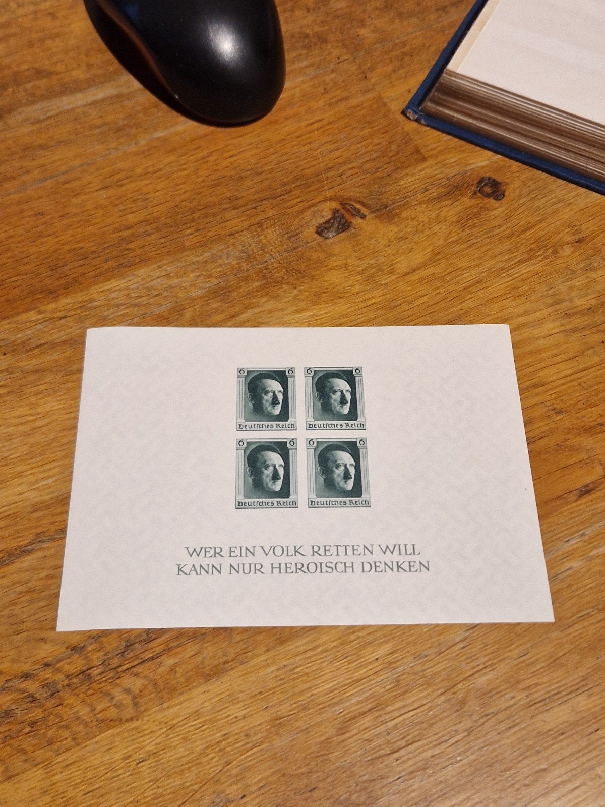 Duitse Rijk blok 8 postfris Hitler ongetand 1937, Ophalen of Verzenden, Duitse Keizerrijk, Postfris