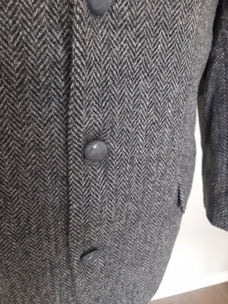 Colbert maat 25 ( korte maat 50 van Harris Tweed ), Ophalen of Verzenden, Zo goed als nieuw, Maat 48/50 (M), Grijs