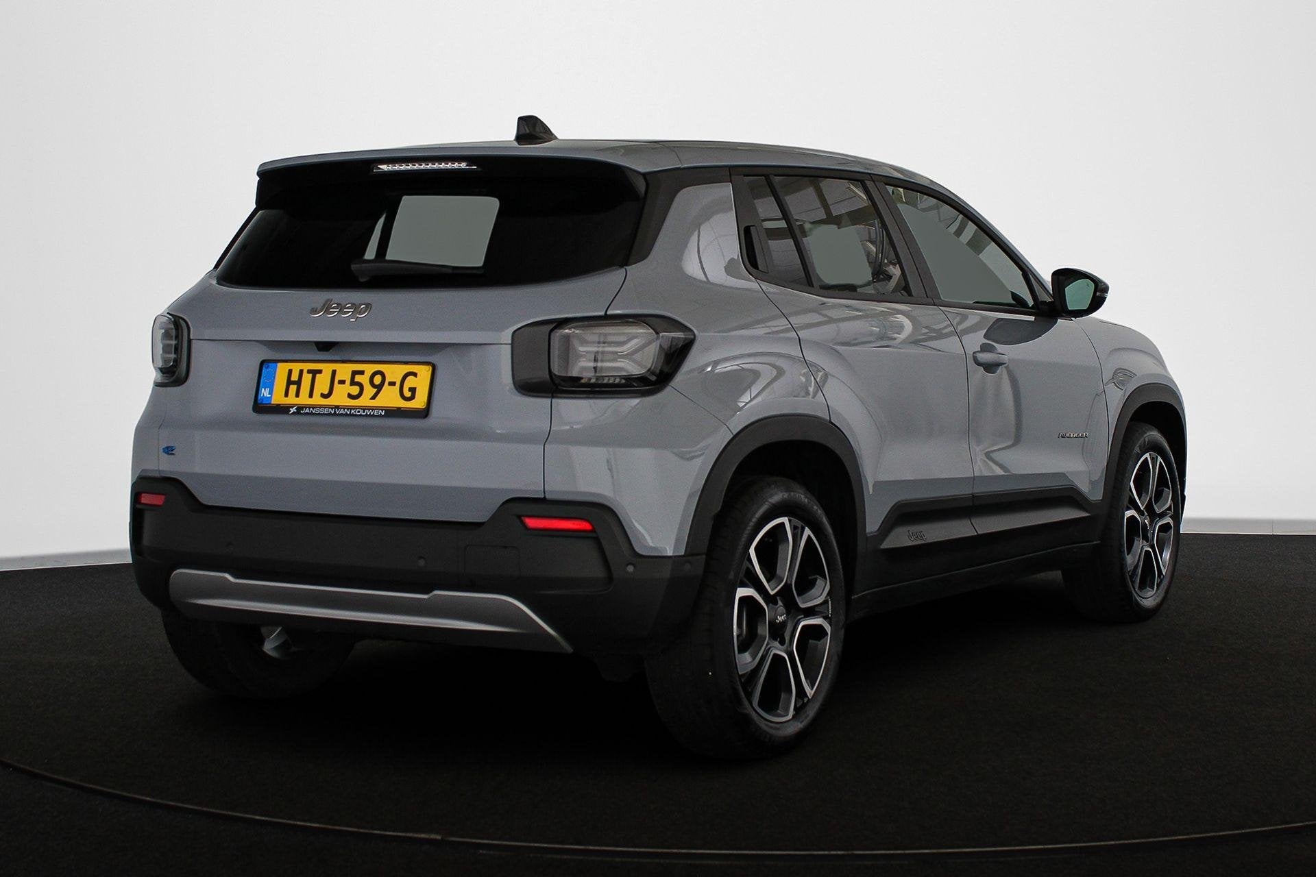 Jeep Avenger Summit 54 kWh Keyless Camera Elektrische Achter, Auto's, Gebruikt, 334 min, 156 pk, Origineel Nederlands