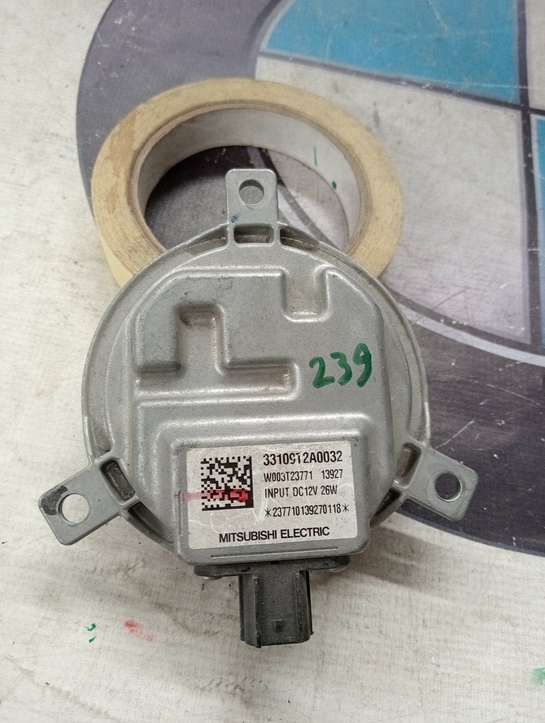 Honda accord koplamp starter (33109T2A0032), Honda, Gebruikt, -, -