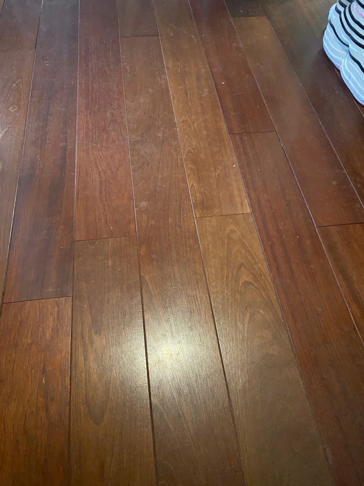 50m2 Jatoba hardhouten vloerdelen, Ophalen, Gebruikt, 50 tot 150 cm, Vloerdelen of -planken