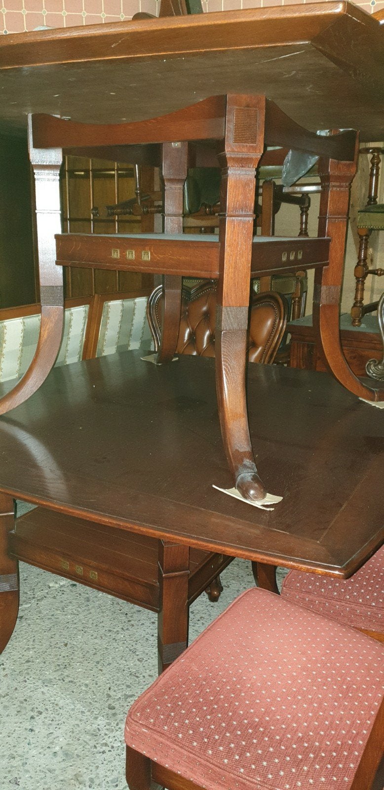 Kersenhout eetkamer tafel, Ophalen