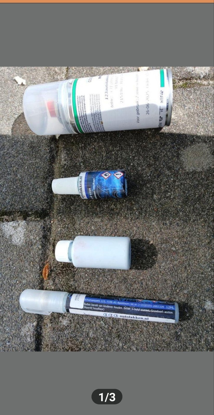 Autolak voor Renault Twingo lichtblauw blue dragee, Ophalen of Verzenden, Nieuw, Blauw