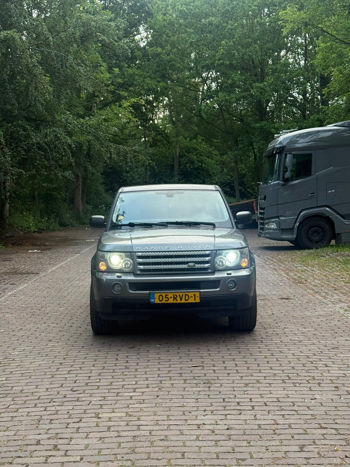 Land Rover Range Rover (sport) 3.6 TD V8 AUT 2008 Grijs, Auto's, Automaat, 3628 cc, 2645 kg, 272 pk