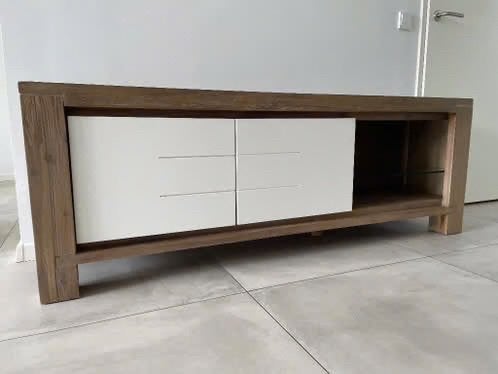 TV meubel / dressoir, Ophalen, Gebruikt, 150 tot 200 cm, Minder dan 100 cm