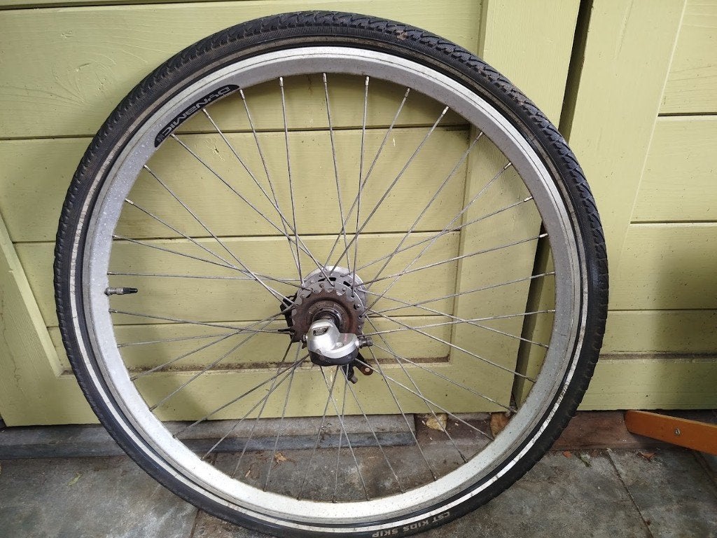 Set Shimano Nexus 3 versnellingen naafdynamo 26 Inch, Ophalen of Verzenden, Gebruikt