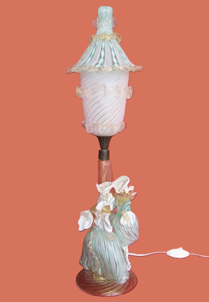 Murano TOP - lamp koppel onder lantaarn., Ophalen