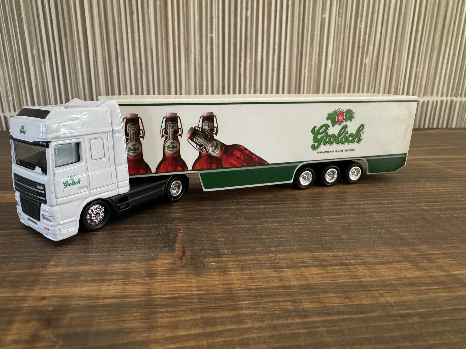 Grolsch DAF XF Schaalmodel Vrachtwagen met Trailer, Ophalen of Verzenden, Zo goed als nieuw, Bus of Vrachtwagen