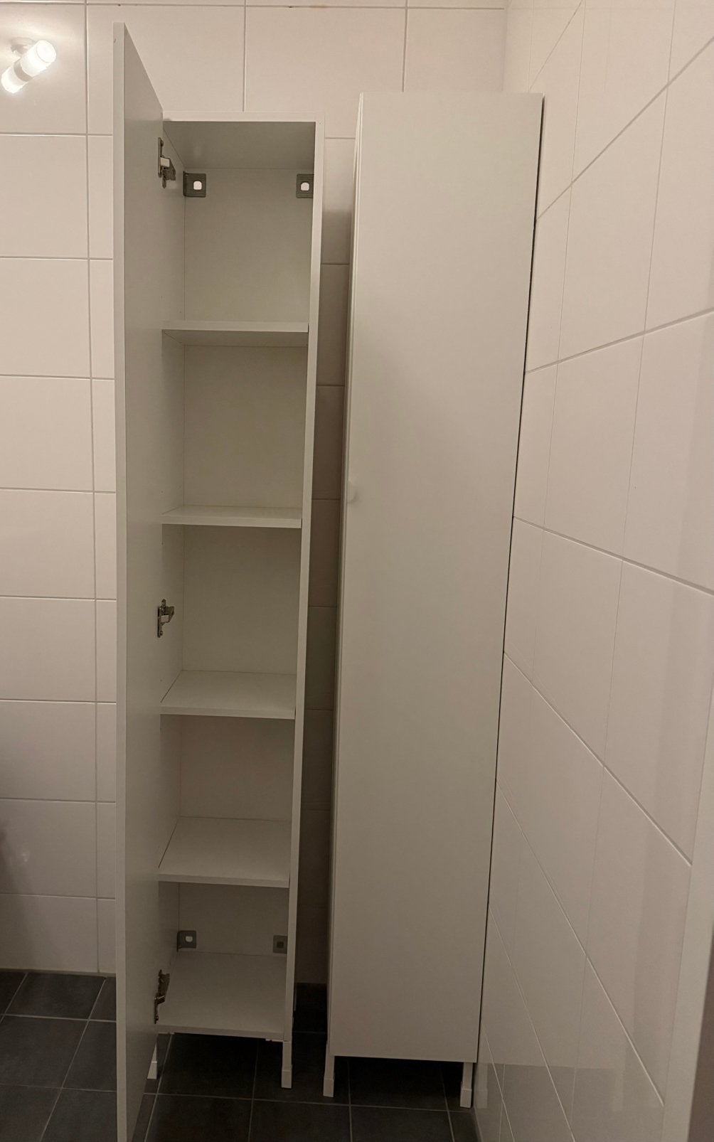 Ikea nysjon badkamerkast, Ophalen, Gebruikt