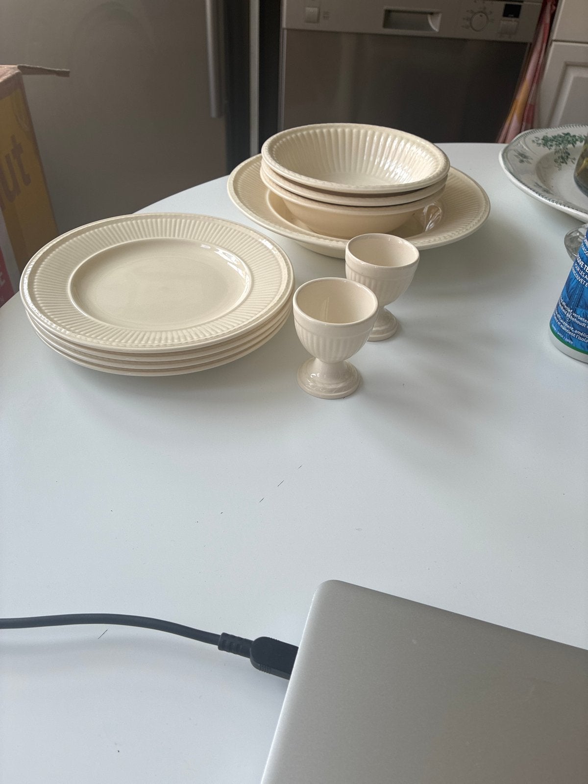 Wedgwood Queen's Ware Edme servies - diverse items, Klassiek, Ophalen of Verzenden, Zo goed als nieuw, Bord(en)