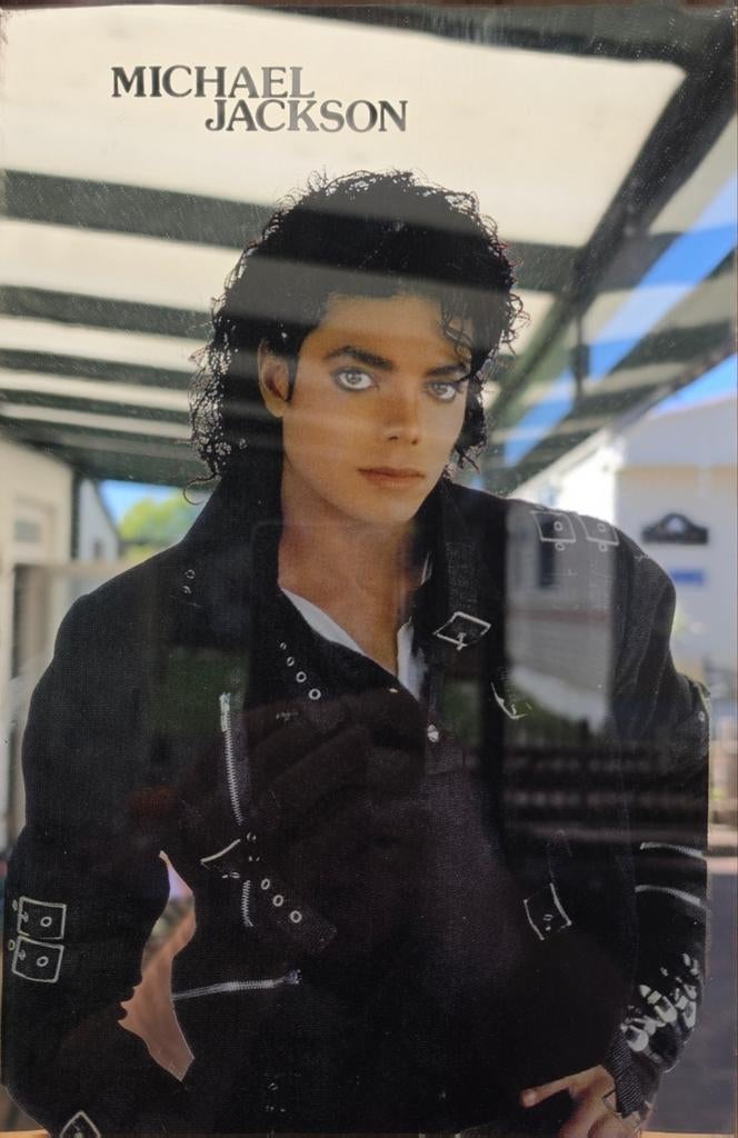Michael Jackson spiegel (BAD), Verzamelen, Ophalen of Verzenden, Gebruikt, Poster, Artwork of Schilderij