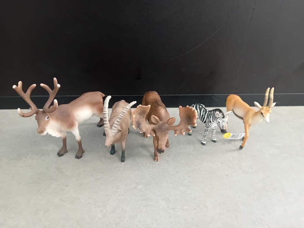 schleich hoefdieren, Verzamelen, Ophalen of Verzenden, Zo goed als nieuw, Wild dier, Beeldje of Figuurtje