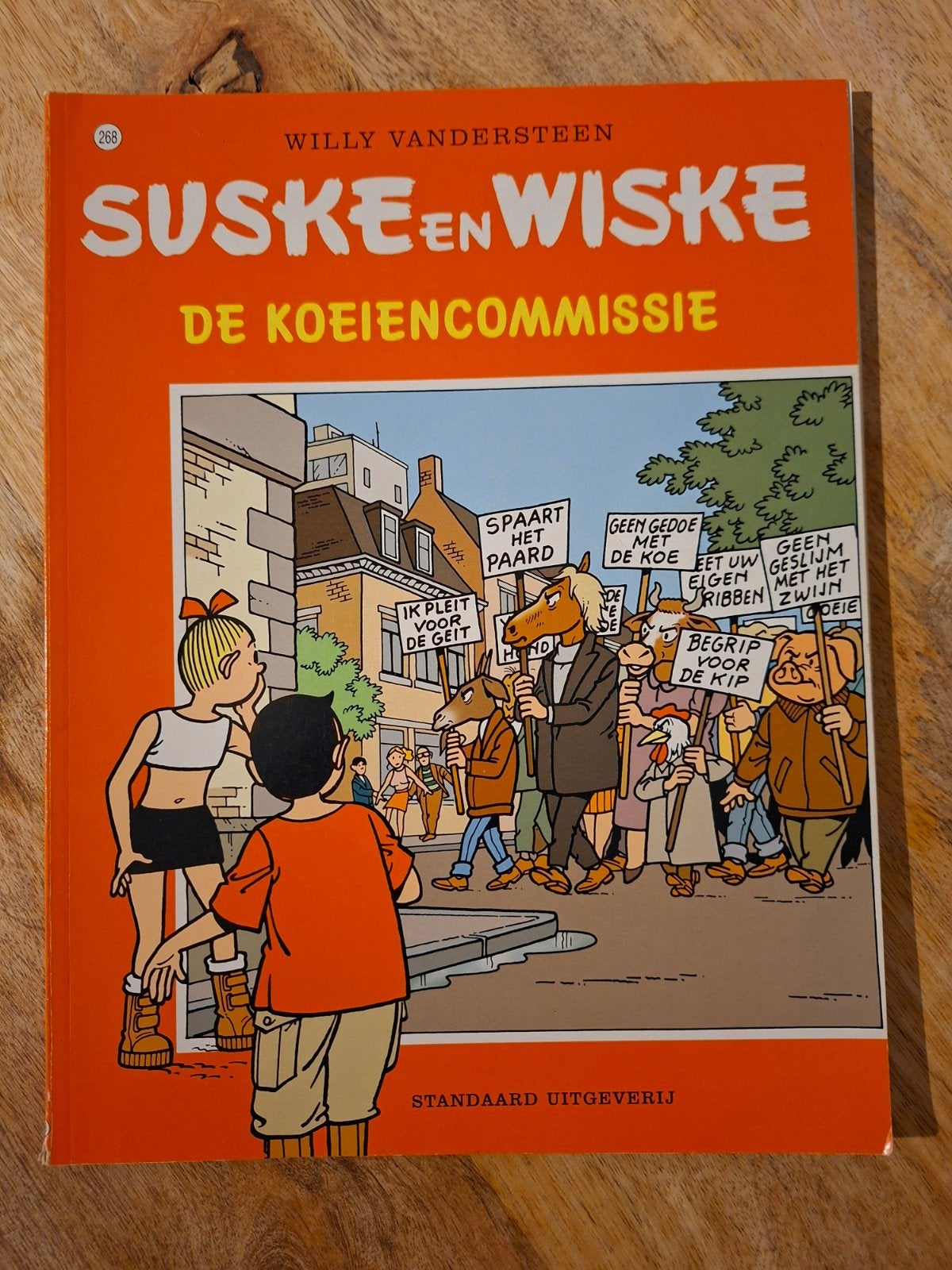 Suske en Wiske - De Koeiencommissie (nr. 268), Ophalen of Verzenden