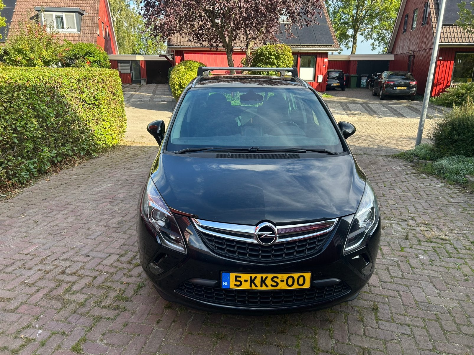 Opel Zafira Tourer ecoFlex uit 2013 7 persoons, Auto's, Euro 5, 4 cilinders, 7 stoelen, Zwart