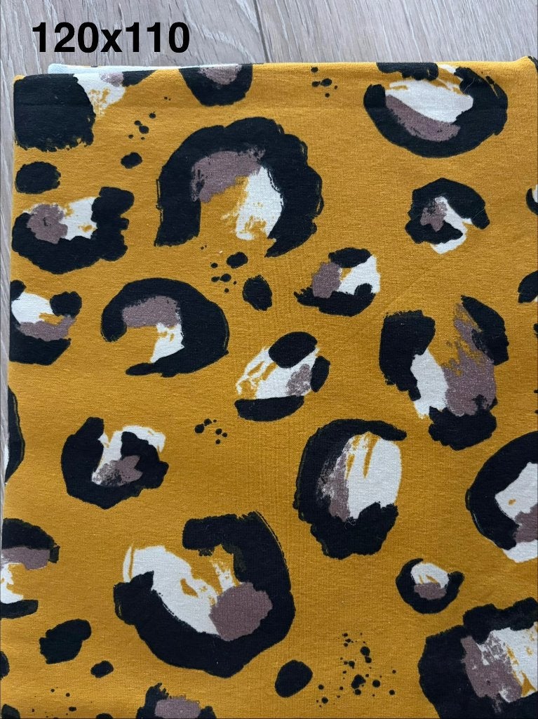 Tricot stof (120x110), 120 cm of meer, Geel, Nieuw, Ophalen of Verzenden