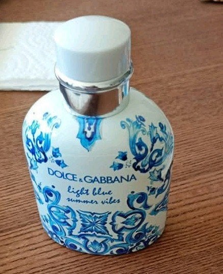 Dolce & Gabbana Light Blue Summer Vibes 125 ml EDT, Ophalen of Verzenden, Zo goed als nieuw