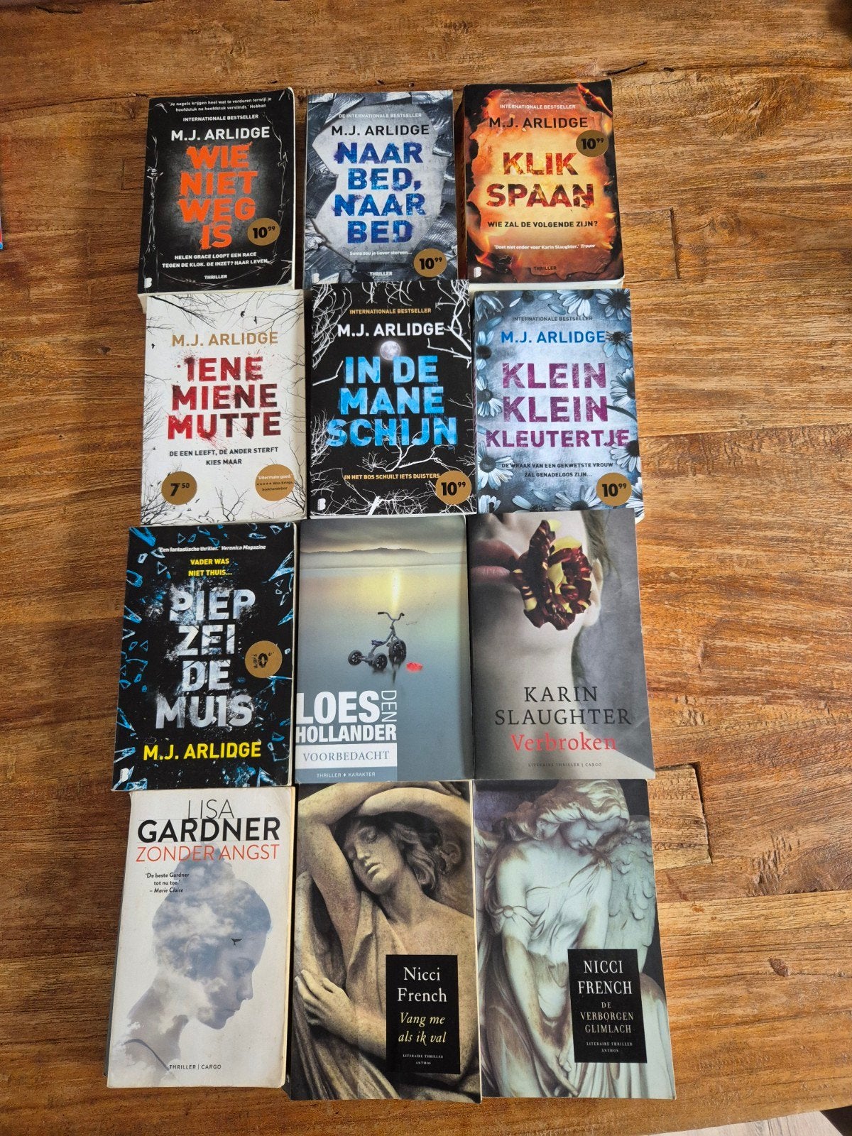Spannend boekenpakket met thrillers, Boeken, Ophalen of Verzenden, Gelezen