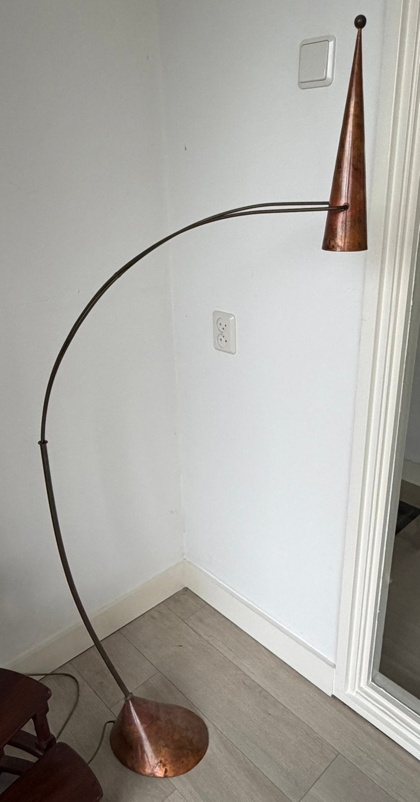 Pieter Spruyt vloerlamp lamp ongemerkt, Ophalen, Zo goed als nieuw, 150 tot 200 cm
