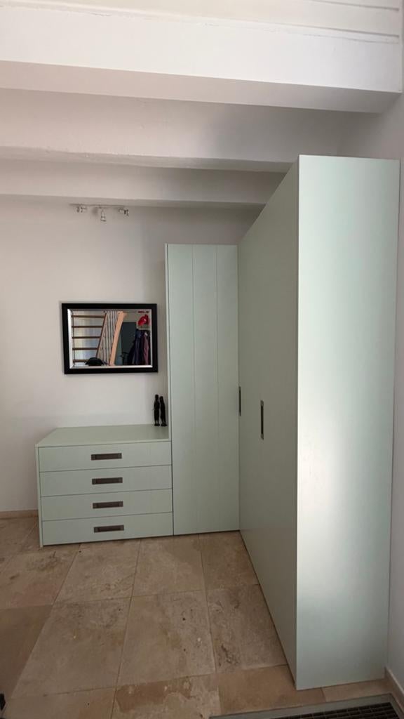 Op maat gemaakte hal kast met lades en hangruimte, Huis en Inrichting, Kasten | Kledingkasten, Ophalen, 200 cm of meer, Zo goed als nieuw