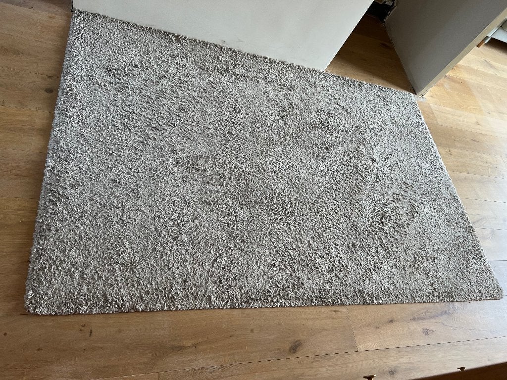 Vloerkleed 160 x 240, Ophalen, Gebruikt, 150 tot 200 cm, 200 cm of meer