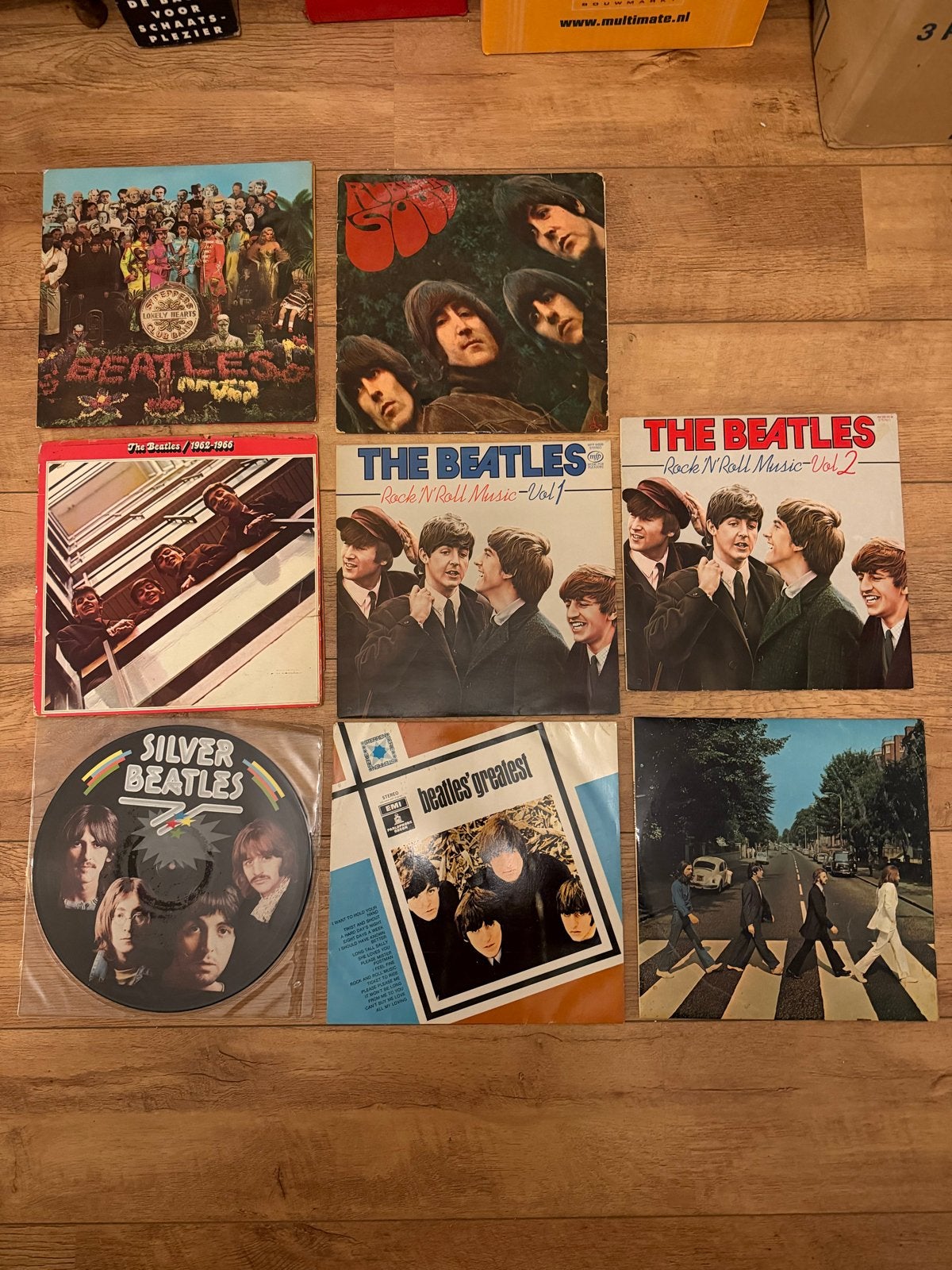 The Beatles LP collectie - ook los te koop, Ophalen, LP, Gebruikt, Dubbel-LP