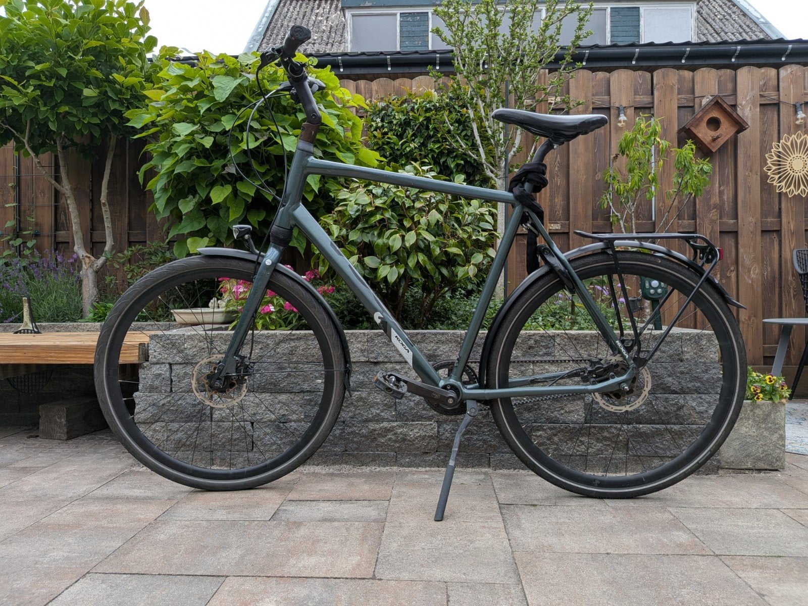 Koga F3 4.0 herenfiets, Gebruikt, Versnellingen, 61 tot 65 cm, Schijfrem