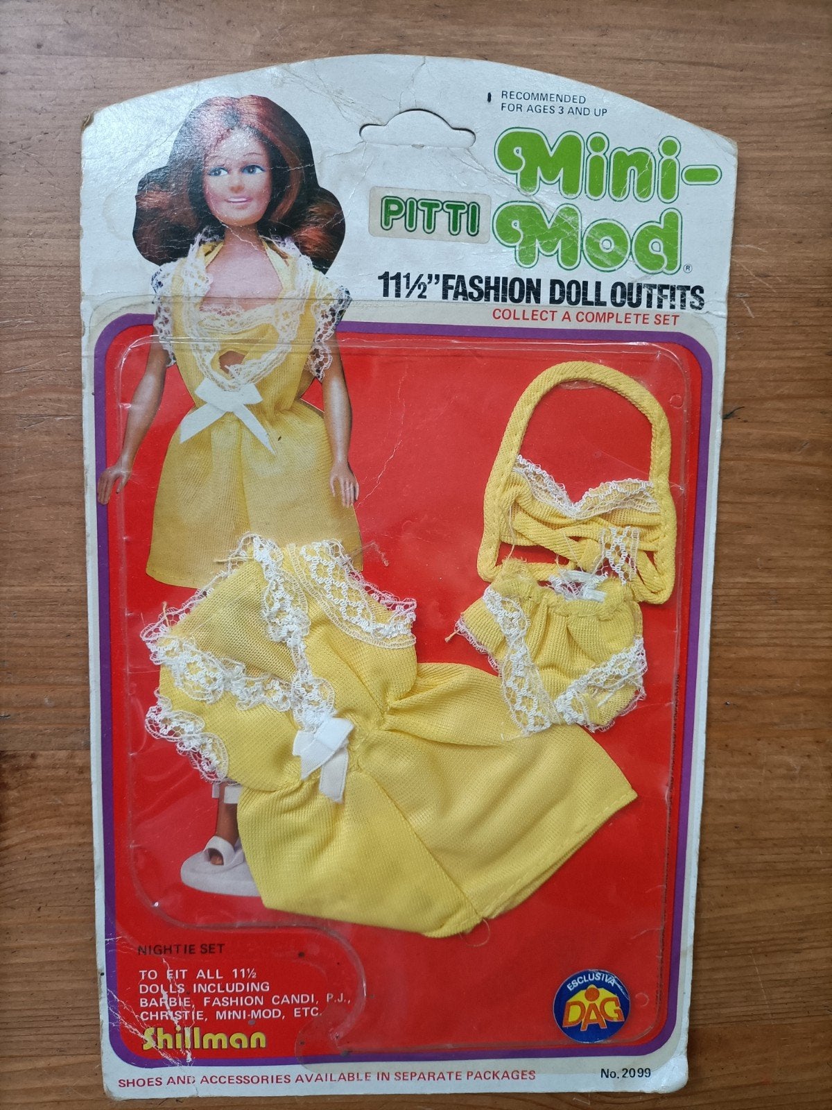 Vintage pop jurk voor Barbie, Fashion Candi, P.J. Christie, Verzamelen, Ophalen of Verzenden, Zo goed als nieuw, Kleertjes