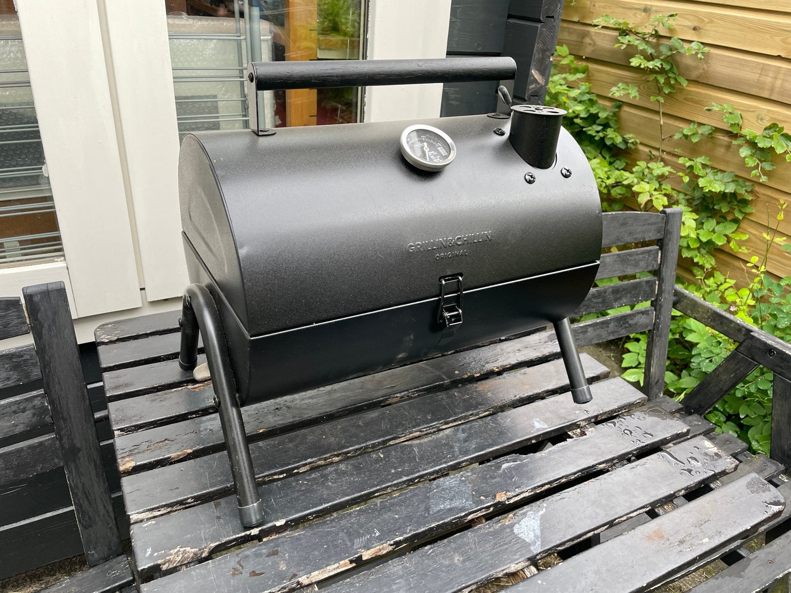 Grilling & Chillin Original BBQ Smoker - Zo goed als nieuw, Ophalen, Zo goed als nieuw