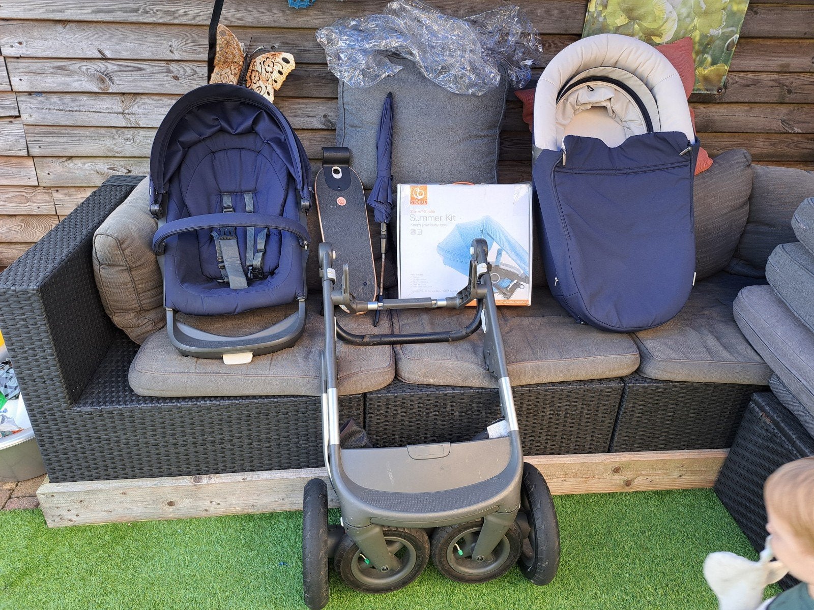 stokke kinderwagen, Kinderen en Baby's, Kinderwagens en Combinaties, Ophalen, Overige merken