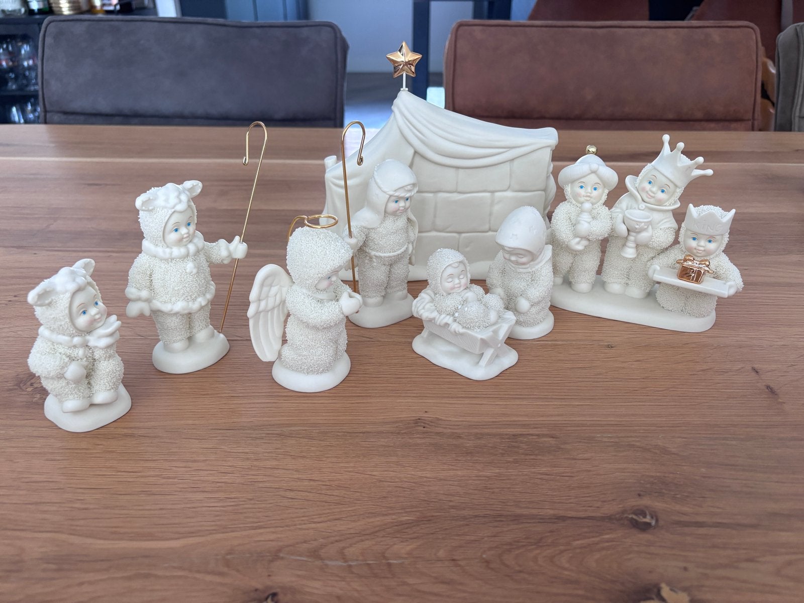 Snowbabies “the christmas pageant” kerststal, Ophalen, Zo goed als nieuw, Overige typen