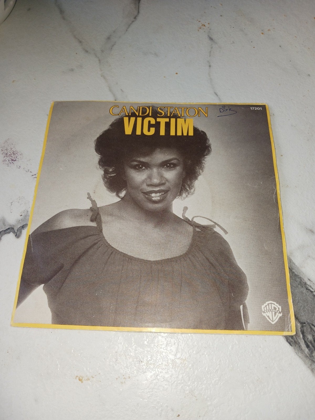 Candi Staton - Victim / So Blue (Single), Gebruikt, Fotohoes, 7 inch, Single