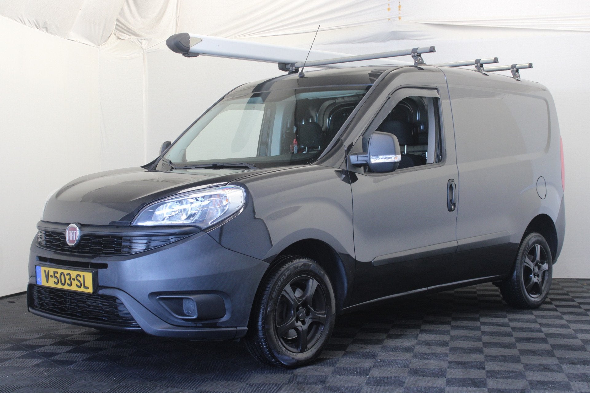Fiat Doblò Cargo 1.3 MJ L1H1 Actual |Camera|Trekhaak|, Voorwielaandrijving, Stof, Gebruikt, 4 cilinders