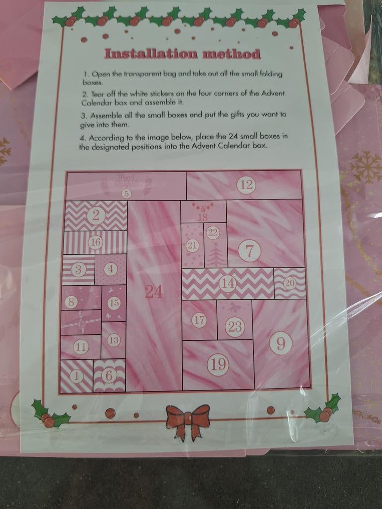 Advent calendor box zonder spulletjes er in, Ophalen of Verzenden, Nieuw, Overige vormen