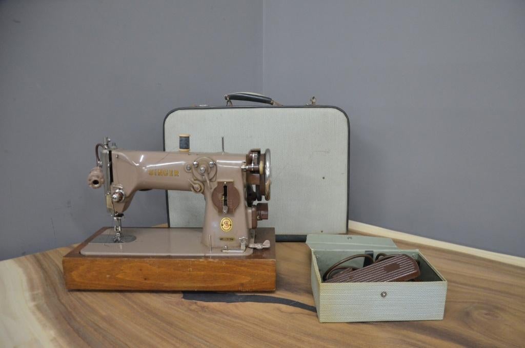 Singer Naaimachine Model 216G - Complete Set, Ophalen of Verzenden