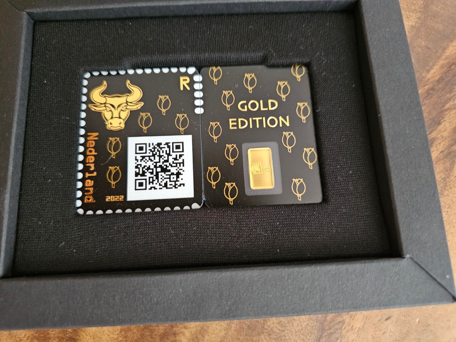 Gold Edition Bull Crypto Stamp, Ophalen of Verzenden