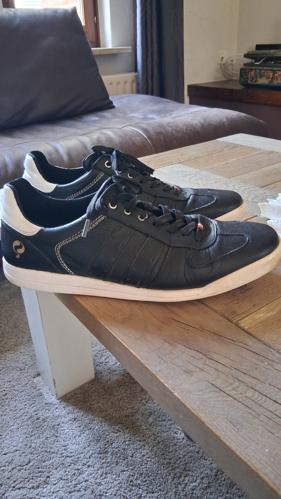 Premium Lederen Golfschoenen Duca del Cosma maat 46, Ophalen of Verzenden, Zo goed als nieuw, Schoenen