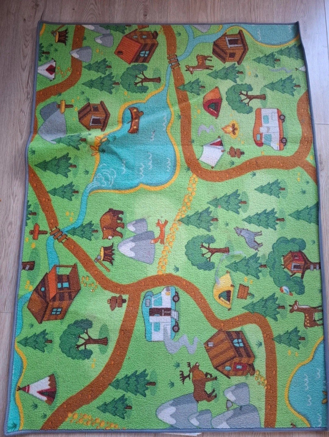 Speelkleed met bos- en campingthema, Kinderen en Baby's, Ophalen, Gebruikt